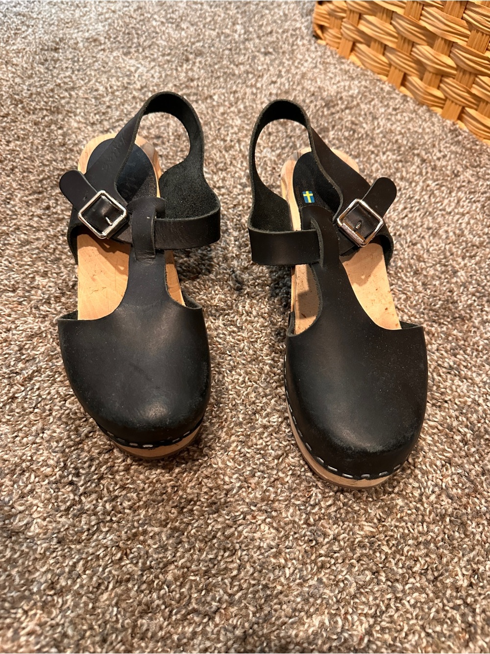 Lotta from Stockholm Clog Sandals in Black